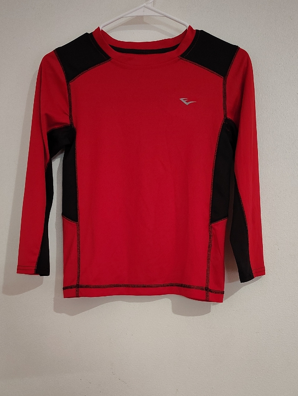 Everlast Red Athletic Shirt with Black Trim
